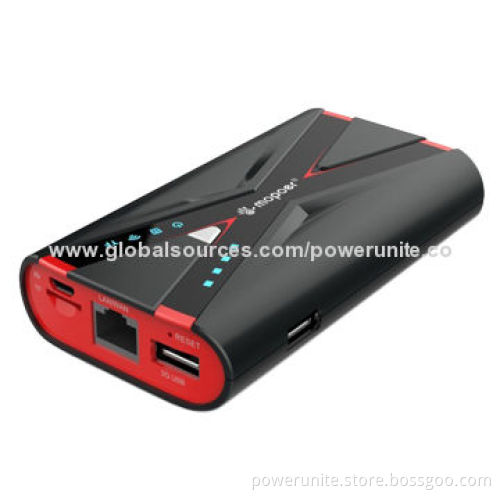 Wi-Fi Router/Power Bank with 7,800mAh for iPad 3, iPad Mini, iPhone, HTC, Samsung and Nokia